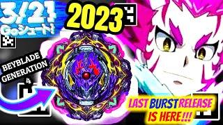 LAST BEYBLADE  BARRICADE LUCIUS is HERE + QR CODES  Beyblade Generation 4 NEW LEAKS 2023