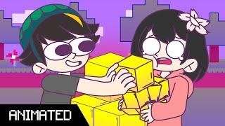 GOLD BLOCKS - LilyPichu Animated Ft. Michael Reeves Disguised Toast & Sykkuno by Baglets