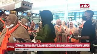 KANOMAS TOUR & TRAVEL Lampung Kembali Berangkatkan 40 Jamaah Umroh