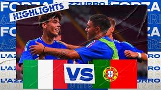 Highlights Italia-Portogallo 2-0  Under 17  Amichevole