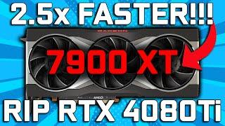 Leaked AMD RX 7900 XT DESTROYS Nvidia - RDNA3 Navi 31 GPU