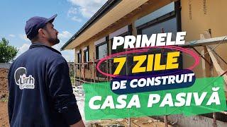 Prima săptămână de construcție - Casa de lângă pădure