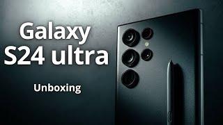 UNBOXING COMPLETO DO S24 ULTRA   PAGUEI 4800 