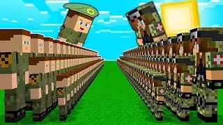 ASKER BEBEK ORDUSU VS ASKER KIZ ORDUSU  - Minecraft