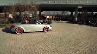 Audi TT with Bentley rims