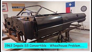 1963 Impala SS Convertible - Part 8 - Wheelhouse Nightmare But I Have a Plan... DIY Auto Restoration