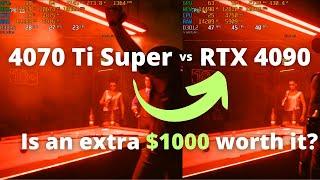 Is the 4090 actually worth it? RTX 4070 Ti Super vs RTX 4090- The Ultimate Comparison