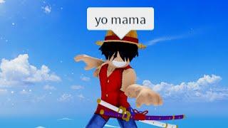 Trolling Kid by becoming Luffy Blox Fruits