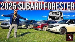 2025 Subaru Forester Detailed Tour & Walk Around With All Trim Levels & Pricing