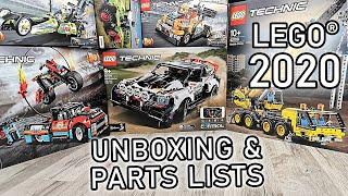 LEGO Technic 2020 Unboxing  LEGO 42109 LEGO 42108 and More  LEGO Top Gear 42109