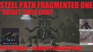 WARFRAME ACTUAL COMBAT CHALLENGE Steel Path Fragmented One Easter Egg Guide  Whispers In The Wall