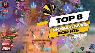 Top 8 MOBA Games for iOS in 2024  New Best Multiplayer Online Battle Arena Games for iPhoneiPad