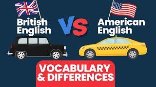 50 Differences Between  British English Vs American English  Vocabulary Words  Boost Word Power