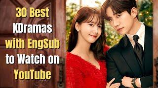 30 Best Korean Dramas with English Subtitles to Watch on YouTube