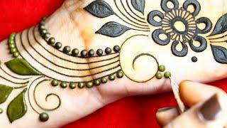 Jewellery Henna Design New Unique Stylish Easy and Simple for Eid