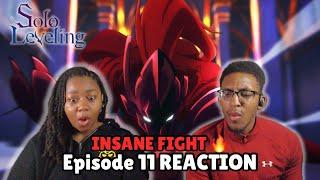 INSANE FIGHT JINWOO VS IGRIS  Solo Leveling Episode 11 REACTION