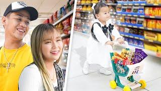 First Grocery Shopping ni Baby Lakeisha  Carlyn Ocampo