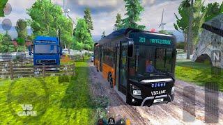 Bus Simulator 2023 - BUS DRIVING ON NEW ROUTE IN GERMANY - Gameplay