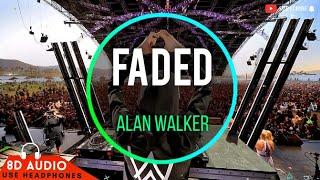 Alan Walker - Faded 8D AUDIO  Bass Boosted 