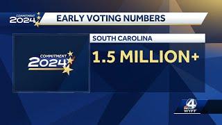 South Carolinians set new records with historic pre-election day turnout