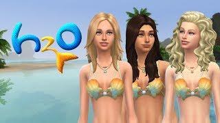 Sims 4 CAS Rikki Emma und Cleo aus H2O - Plötzlich Meerjungfrau