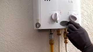 Fallas básicas en un calentador de agua a gas  recomendaciones de uso