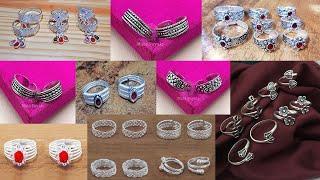 New Collection Of Silver Toe Rings 2023  Silver Toe Rings With Price  Shridhi Vlog