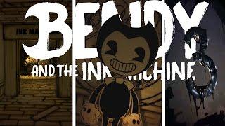 Bendy and the Ink Machine All Trailers Mashup Chapter 1 2 and 3