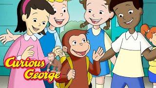 George goes to school  FULL EPISODE  Curious George  Kids Cartoon