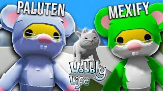 2 YOUTUBER RETTEN eine KATZE  Wobbly Life