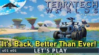 TerraTech is Back   Lets Play TerraTech Worlds Playtest s01 e01