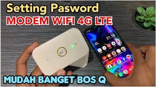 Setting Pasword Modem Wifi 4G LTE Menggunakan HP Android Dengan Mudah