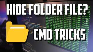 How to HideUnhide Folder or File in Windows 10 Using CMD