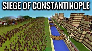 Epic Siege of Constantinople in Minecraft  Fall of Byzantine Empire