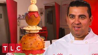 A Five Tier Dumpling Cake  Cake Boss