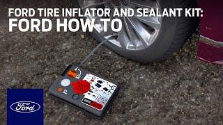 Ford Tire Inflator and Sealant Kit  Ford How-To  Ford