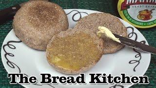 Wholewheat English Muffins Recipe in The Bread Kitchen