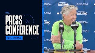 Pete Carroll Were Really Happy About Whats Happening  2023 OTAs Press Conference