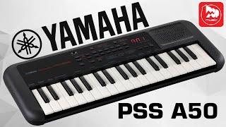 Доступный синтезатор YAMAHA PSS-A50 с чувствительной клавиатурой и MIDI