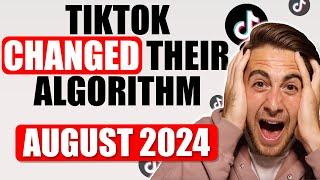 TIKTOK ALGORITHM UPDATE EXPLAINED FOR AUGUST 2024 How To Get Followers On TikTok FASTER