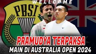 Terbongkar Pramudya bakal main di Australia open 2024 ternyata ini alasannya