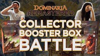 COLLECTOR BOX BATTLE Who Will Open More Value??? MTG Dominaria Remastered