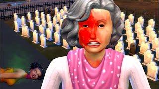 Sims 4 Granny goes on a killing spree Killing every sim in the sims 4