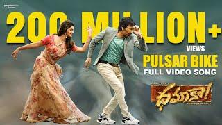 Pulsar Bike Full Video Song  Dhamaka  Ravi Teja  Sreeleela  Thrinadha Rao  Bheems Ceciroleo