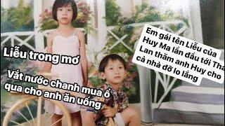 Em gái tên Liễu của Huy Ma lần đầu tới Thái Lan thăm anh Huy cho cả nhà đỡ lo lắng