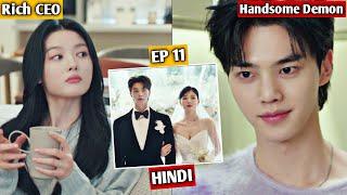 Contract Marriage Between Handsome Demon and Rich CEO EP11 - Korean Drama Explain in Hindi