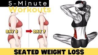 7 DAY SITTING WORKOUT FOR WEIGHT LOSS  NO STANDING