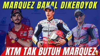 MEMBARA KTM TAK BUTUH PANSOS DI MARQUEZ  GELAGAT MARTIN BAGNAIA ENEA TAK SUKA MARC MARQUEZ 