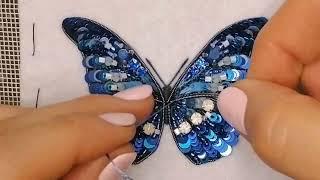 Брошь-бабочка