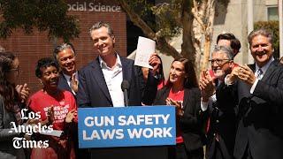 Newsom signs gun law modeled after Texas abortion ban